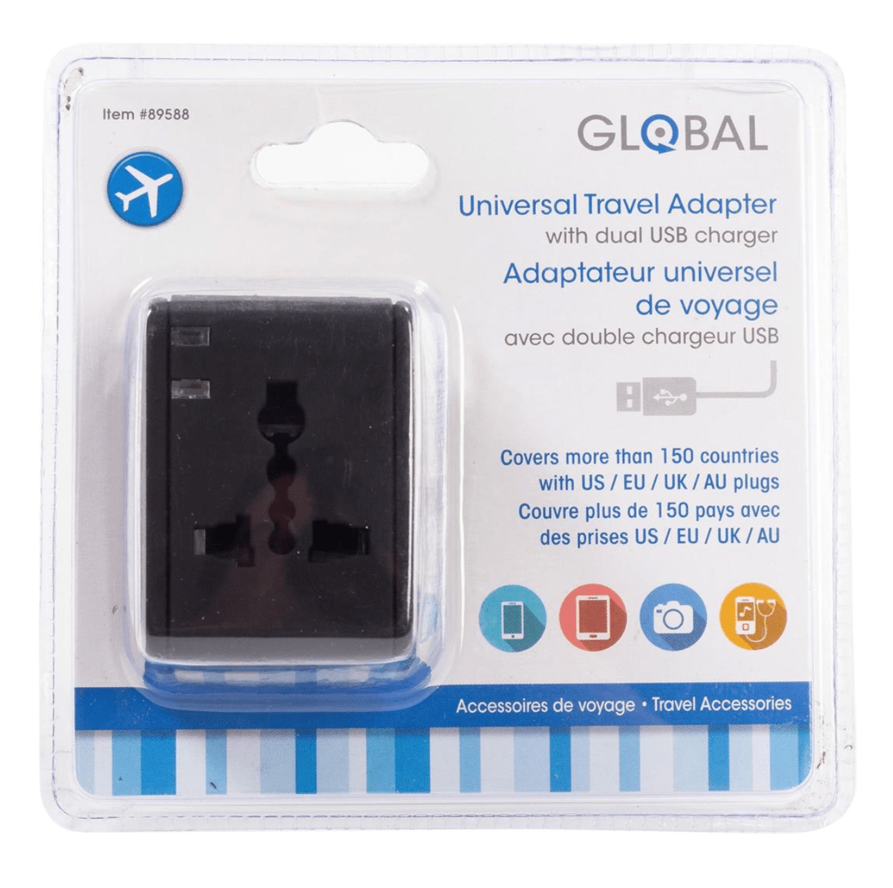 Global Travel Adapter - My Dorm Store
