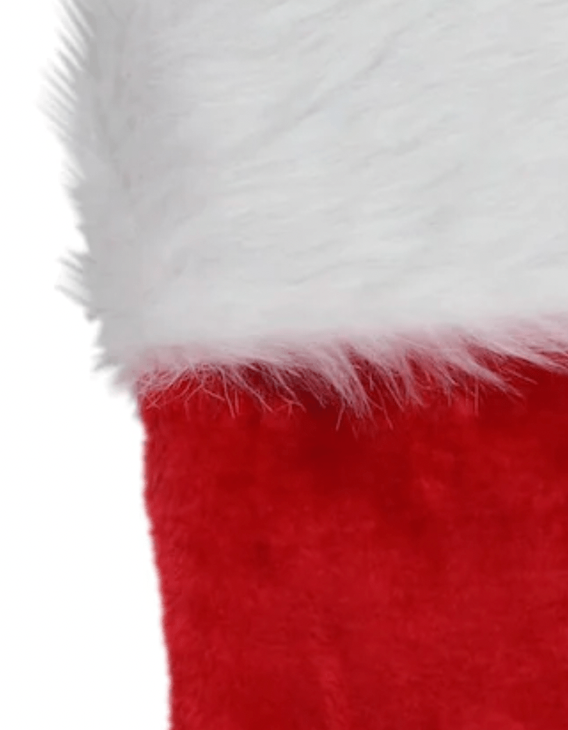 Red Holiday Stocking - My Dorm Store