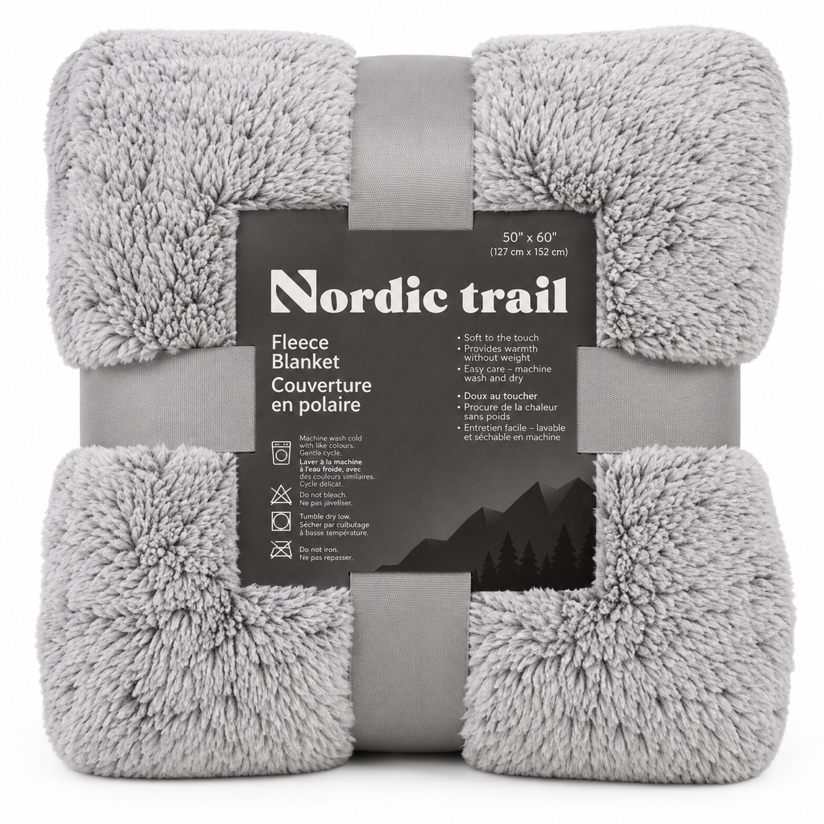 Cozy Fleece Throw Blanket
