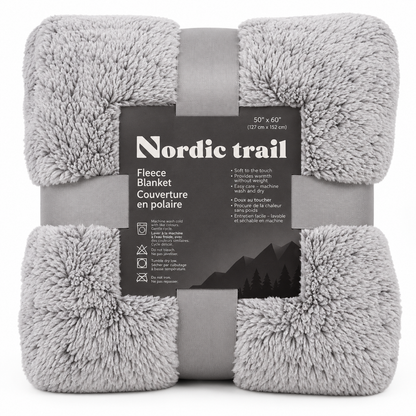 Cozy Fleece Throw Blanket