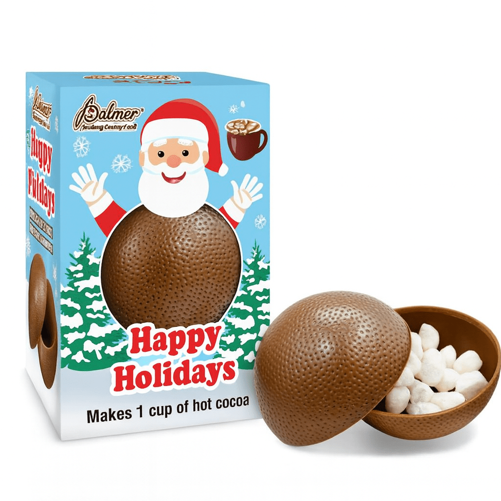 Holiday Hot Cocoa Bomb with Marshmallows - My Dorm Store