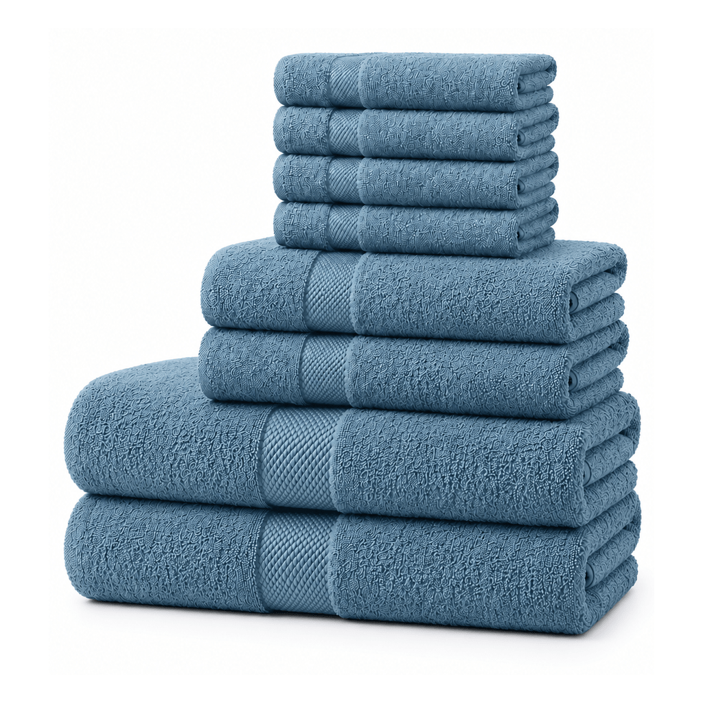 Towel Set 8 Piece - My Dorm Store
