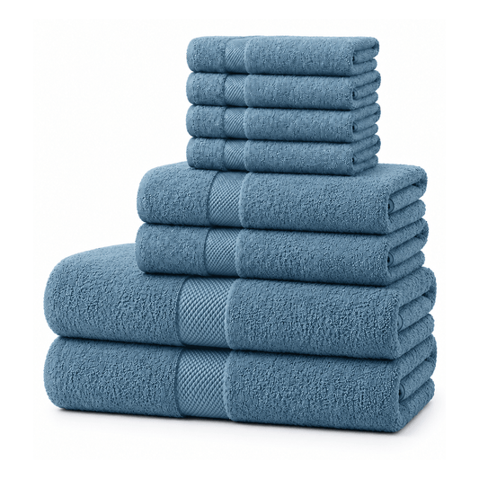 Towel Set 8 Piece - My Dorm Store