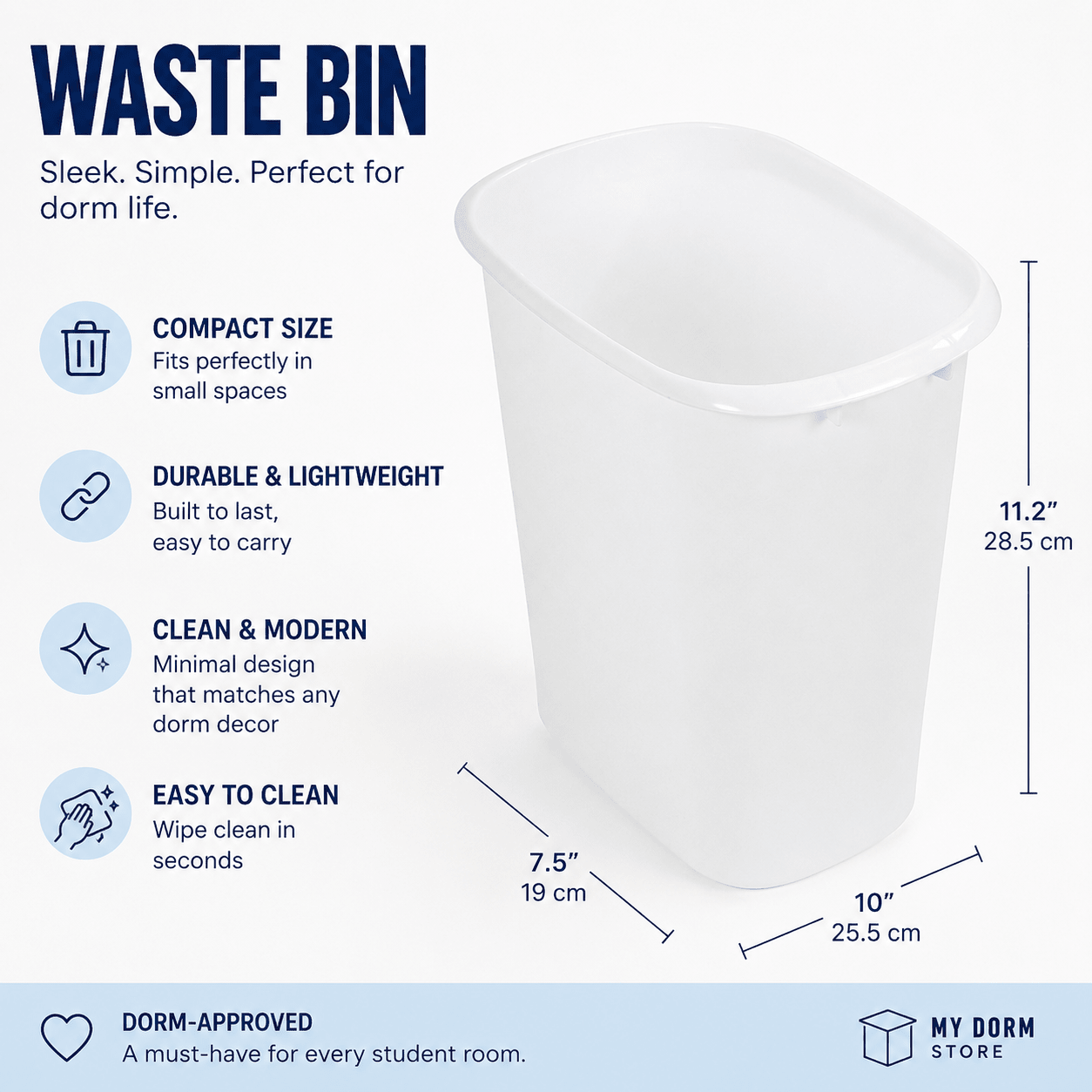 Waste Bin - My Dorm Store