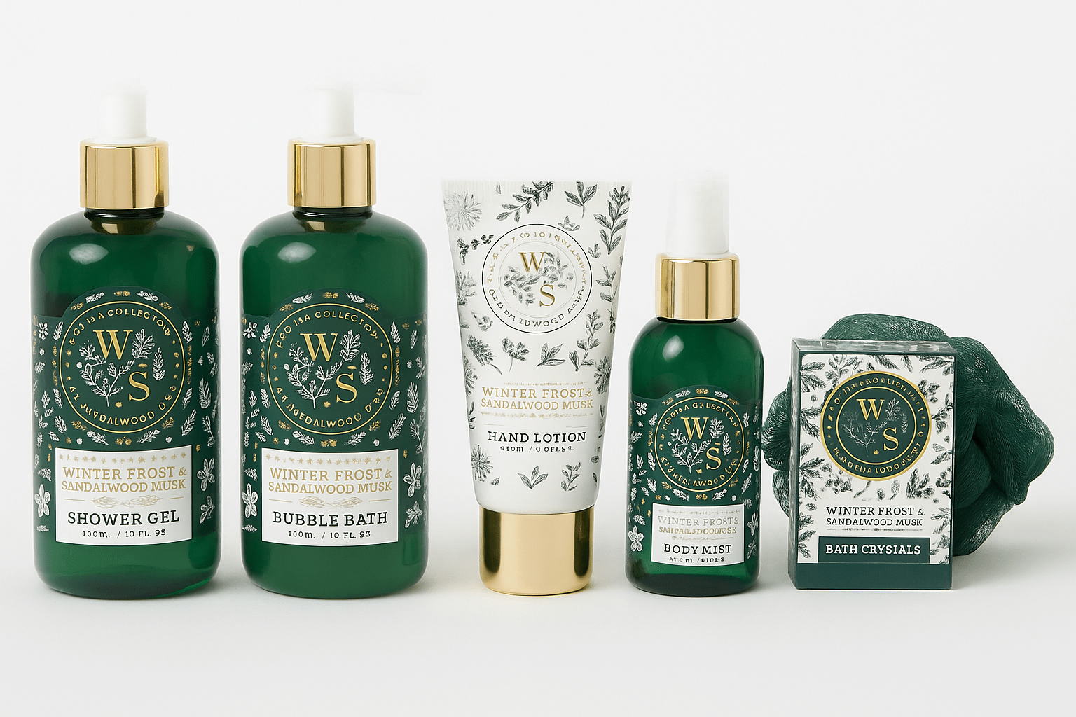 White Sleigh Caddie Bath Set - My Dorm Store