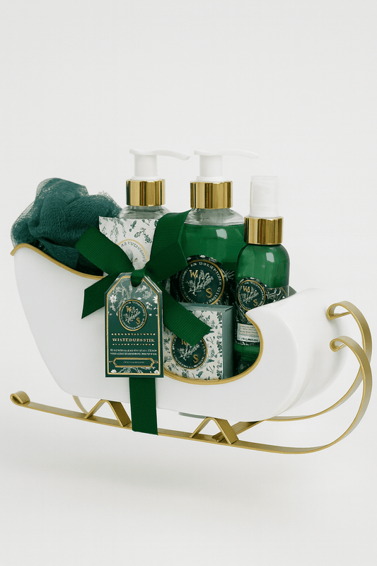 White Sleigh Caddie Bath Set - My Dorm Store